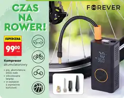 Biedronka FOREVER Kompresor akumulatorowy oferta