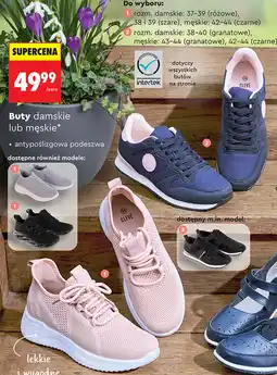Biedronka Buty damskie lub męskie Clevé oferta
