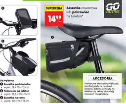 Biedronka Saszetka rowerowa lub pokrowiec na telefon Go Active oferta