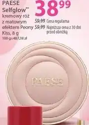 Hebe PAESE Selfglow kremowy róż z matowym efektem Peony Kiss oferta