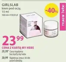 Hebe GIRLSLAB krem pod oczy oferta