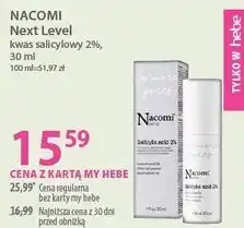 Hebe NACOMI Next Level kwas salicylowy 2% oferta