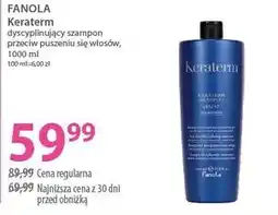 Hebe FANOLA Keraterm dyscyplinujący szampon przeciw puszeniu się włosów oferta