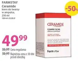 Hebe FARMSTAY Ceramide krem do twarzy w ampułce oferta