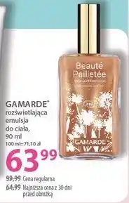 Hebe GAMARDE rozświetlająca emulsja do ciała oferta