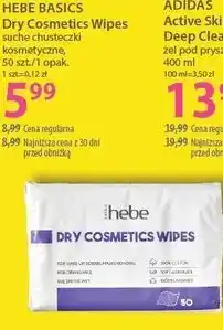 Hebe Dry Cosmetics Wipes suche chusteczki kosmetyczne, 50 szt./1 opak oferta