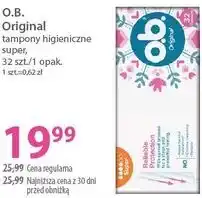 Hebe O.B. Original tampony higieniczne super, 32 szt./1 opak oferta