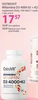 Hebe OSTROVIT Witamina D3 4000 IU + K2 suplement diety, 100 tabl./1 opak oferta