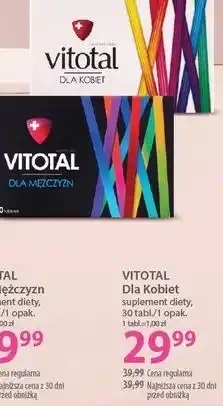 Hebe VITOTAL Dla Kobiet suplement diety, 30 tabl./1 opak oferta