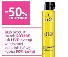 Hebe Kup produkt marek GOT2BE lub LIVE, a drugi w tej samej cenie lub tańszy kupisz 50% taniej oferta
