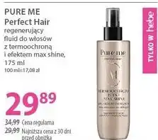 Hebe PURE ME Perfect Hair regenerujący fluid do włosów z termoochroną i efektem max shine oferta