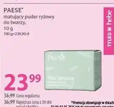 Hebe matujący puder ryżowy do twarzy PAESE oferta