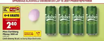 Biedronka Piwo Carlsberg Pilsner, 500 ml oferta