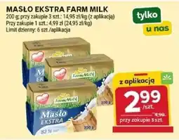 Stokrotka Masło ekstra farm milk oferta