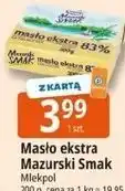 E.Leclerc Masło ekstra Mazurski Smak oferta