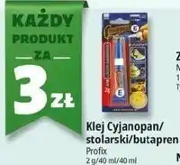 E.Leclerc Klej Cyjanopan/stolarski/butapren oferta
