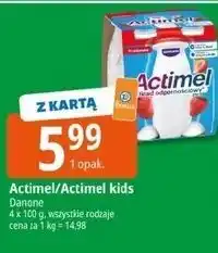 E.Leclerc Actimel/Actimel kids Danone 4 x 100 g, wszystkie rodzaje oferta