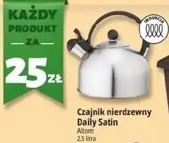 E.Leclerc Czajnik nierdzewny Daily Satin Altom 2,5 litra oferta