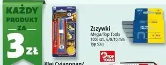 E.Leclerc Zszywki Mega/Top Tools oferta