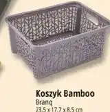 E.Leclerc Koszyk Bamboo Branq 23,5 x 17,7 x 8,5 cm oferta