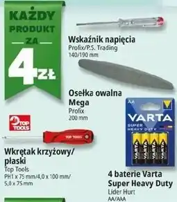 E.Leclerc 4 baterie Varta Super Heavy Duty oferta