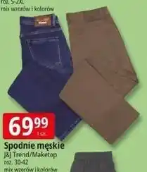 E.Leclerc Spodnie męskie J&J Trend/Maketop oferta