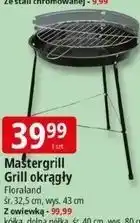 E.Leclerc Mastergrill Grill okrągły Floralano oferta