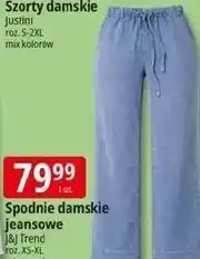 E.Leclerc Spodnie damskie jeansowe J&J Trend oferta
