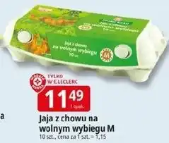 E.Leclerc Jaja z chowu na wolnym wybiegu M oferta