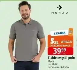 E.Leclerc T-shirt męski polo Moraj oferta