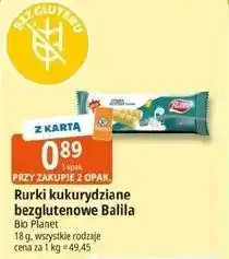 E.Leclerc Rurki kukurydziane bezglutenowe Balila Bio Planet oferta