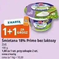 E.Leclerc Śmietana 18% Primo bez laktozy Zott oferta