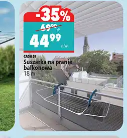 Biedronka CASA SI Suszarka na pranie balkonowa 18 m oferta