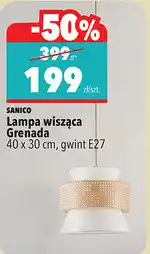 Biedronka Lampa wisząca Granada Sanico 40 x 30 cm, gwint E27 oferta