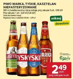 Stokrotka Piwo warka, tyskie, kasztelan niepasteryzowane oferta