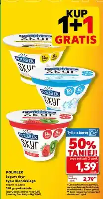 Kaufland Jogurt skyr typu islandzkiego różne rodzaje oferta
