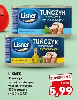 Kaufland Tuńczyk w oleju roślinnym, w sosie własnym oferta