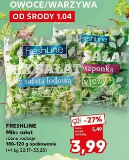 Kaufland Mix sałat różne rodzaje oferta