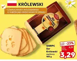 Kaufland Ser Królewski wędzony oferta