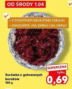 Kaufland Surówka z gotowanych buraków oferta