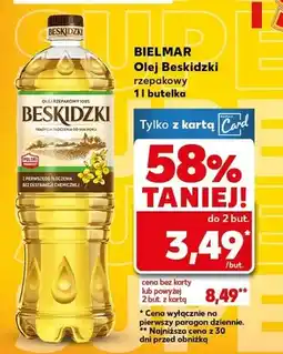 Kaufland Olej Beskidzki rzepakowy oferta