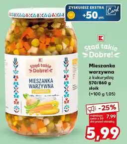 Kaufland Mieszanka warzywna z kukurydzą oferta