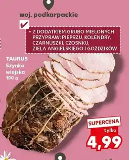 Kaufland Szynka wiejska oferta