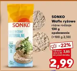Kaufland Wafle ryżowe różne rodzaje oferta