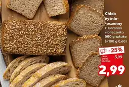 Kaufland Chleb żytni-pszenny z ziarnami słonecznika oferta