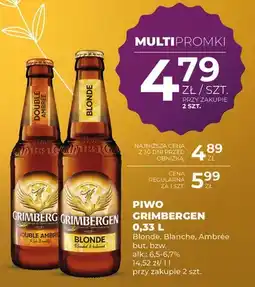 Duży Ben Piwo Grimbergen blonde oferta