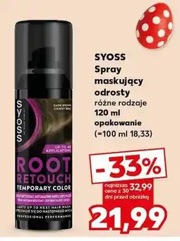 Kaufland Spray maskujący odrosty Root Retoucher różne rodzaje oferta