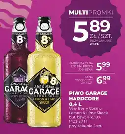 Duży Ben Piwo Garage Hardcore Very Berry Cosmo, Lemon & Lime Shock oferta