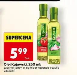 Biedronka Olej czosnkowy pomidor-czosnek-bazylia oferta