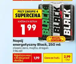 Biedronka Napój energetyczny Black Dragon oferta